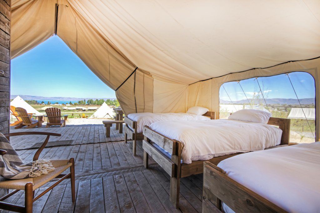 Conestoga Ranch Glamping Resort Garden City Bagian luar foto
