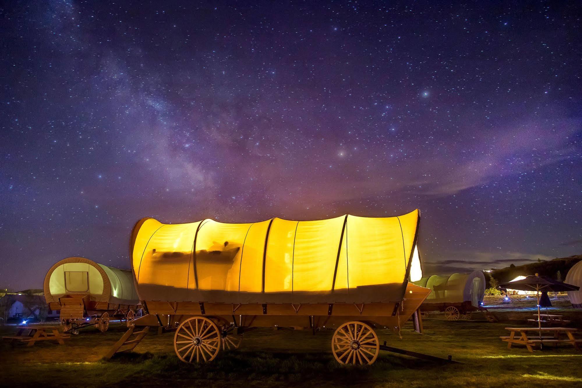 Conestoga Ranch Glamping Resort Garden City Bagian luar foto