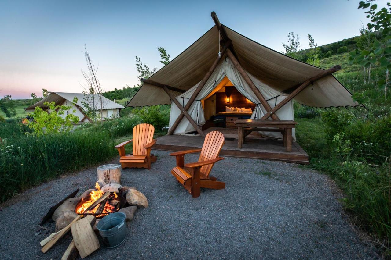 Conestoga Ranch Glamping Resort Garden City Bagian luar foto