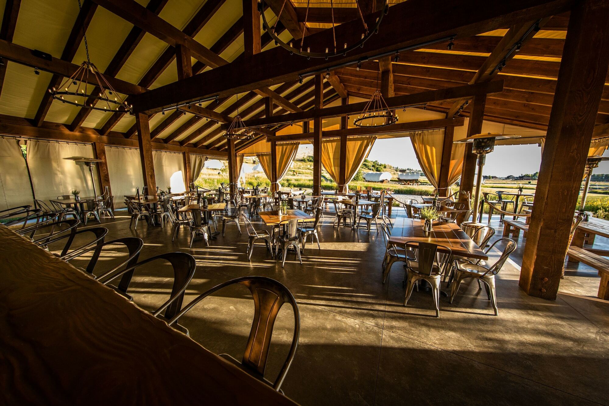 Conestoga Ranch Glamping Resort Garden City Bagian luar foto