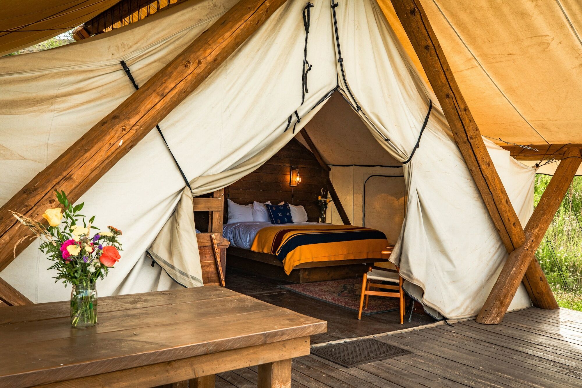 Conestoga Ranch Glamping Resort Garden City Bagian luar foto